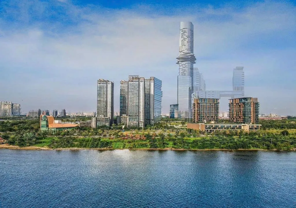 Skyline Thủ Thiêm với Empire 88