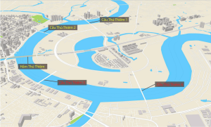 Ga metro ngầm Thủ Thiêm tuyến Bến Thành - Suối Tiên