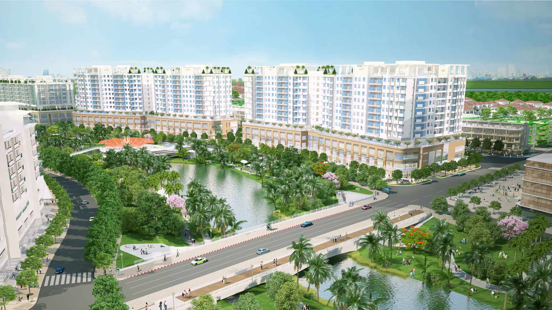 Khu căn hộ Sarimi Sala mặt tiền đại lộ Mai Chí Thọ Thủ Thiêm