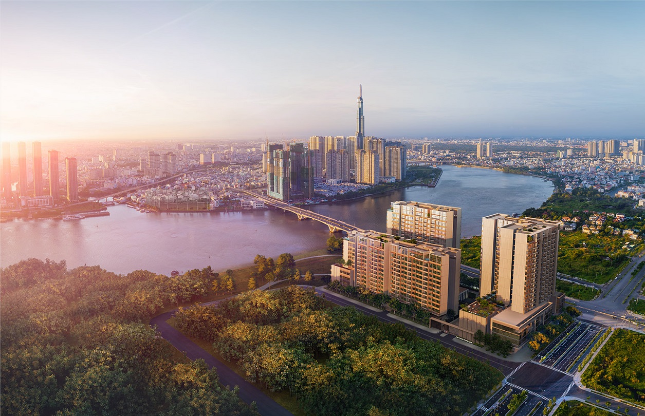 The River Thủ Thiêm của Refico ven sông Sài Gòn